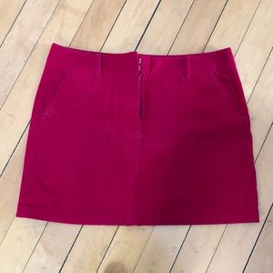 Pink Corduroy Skirt from Vineyard Vines